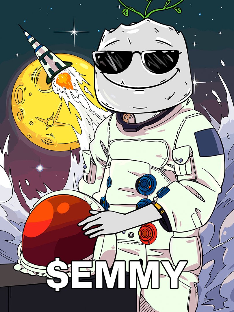 @WhaleFUD Might not be the trending one but definitely an underrated memecoin which is @emmyonsol The official mascot of magiceden ready to take off anytime Check out $EMMY fam 8Qrc2pf9p24NyJVG1FagnqJXwKw6h5L5McxnMfJoUxev