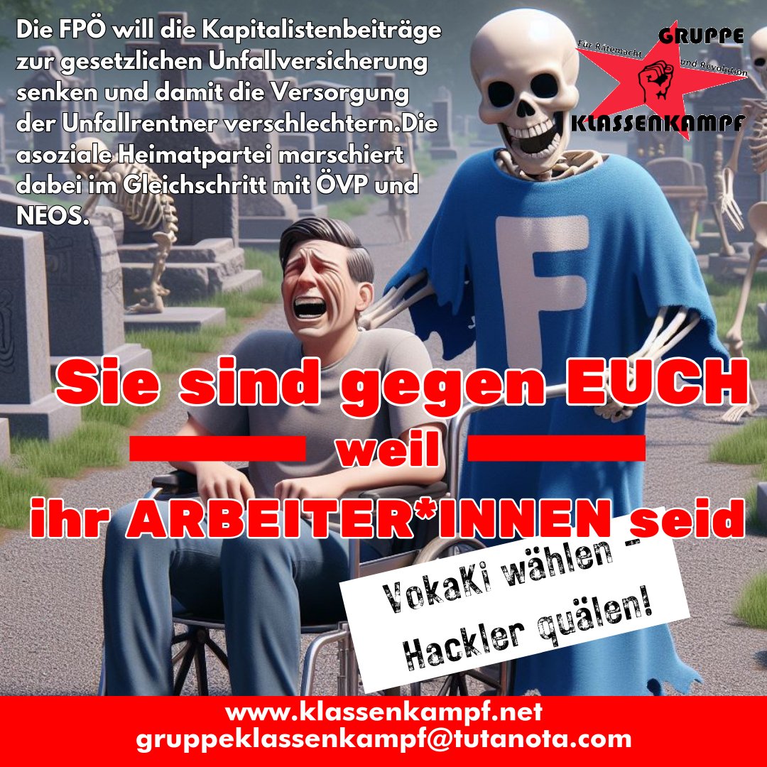 In ihren Feiertagsreden hängen sich die blauen Wölfe im FPÖ Schafspelz gern das soziale Mäntelchen um. In Wirklichkeit ist die FPÖ dem Kapital treu ergeben! #asozialeheimatpartei #fpoe #arbeiterfeinde #klassenhass