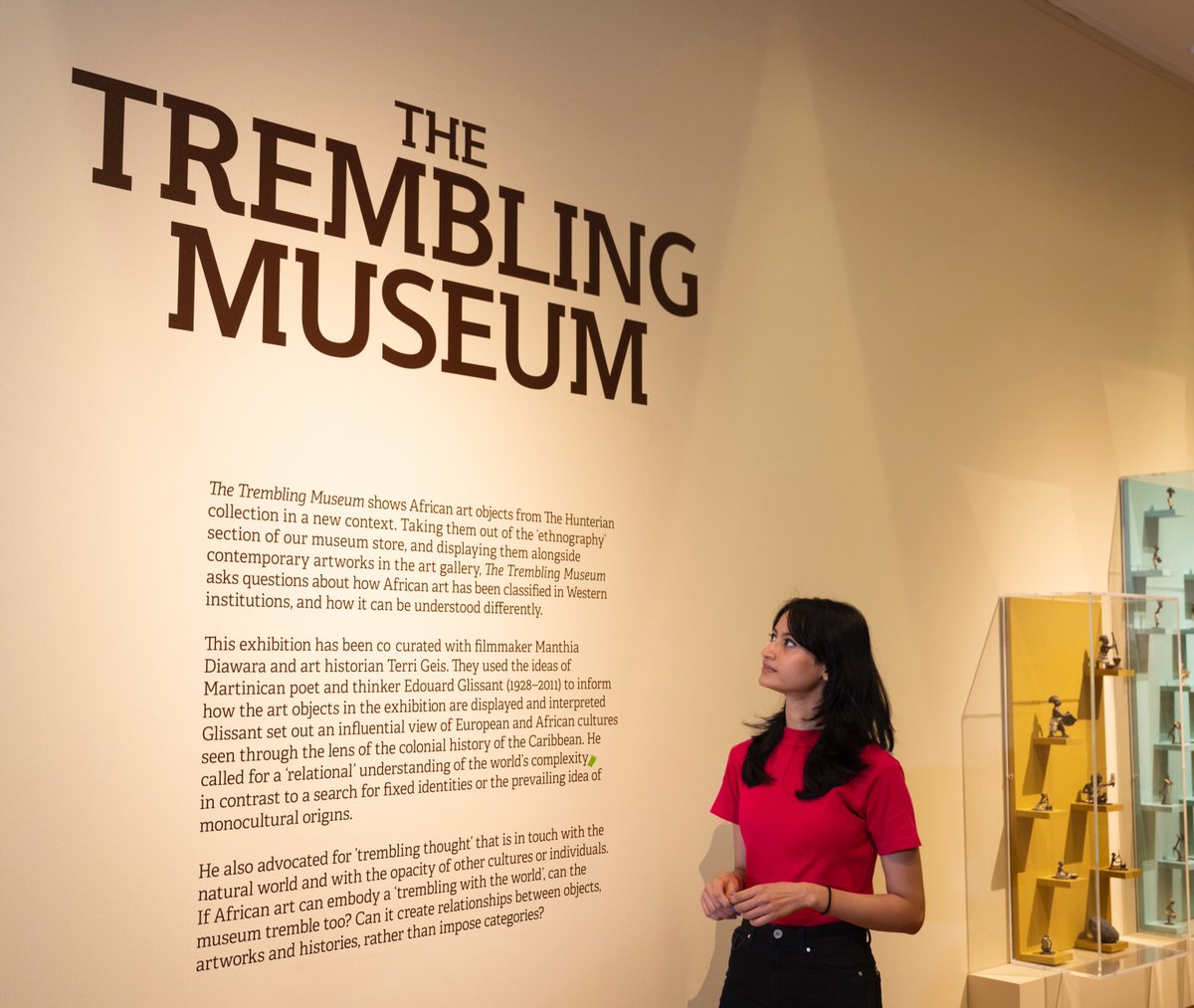 Don’t miss your last chance to see ‘The Trembling Museum’ at the Hunterian Art Gallery. Check it out this weekend, closing end of day Sunday 19 May.