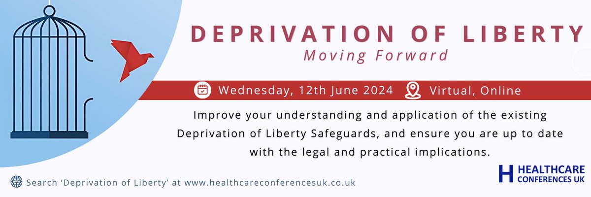 Have you secure your place at the forthcoming #LPS2024? Join us to learn from case studies in DoLS application and understand the Mental Capacity (MCA) and Best Interest Assessment. 🔗Visit: ow.ly/3Jiz50RCoa2 @bentroke1 @Capacitylaw @NICEComms @RachelG_MCA @HillDickinson