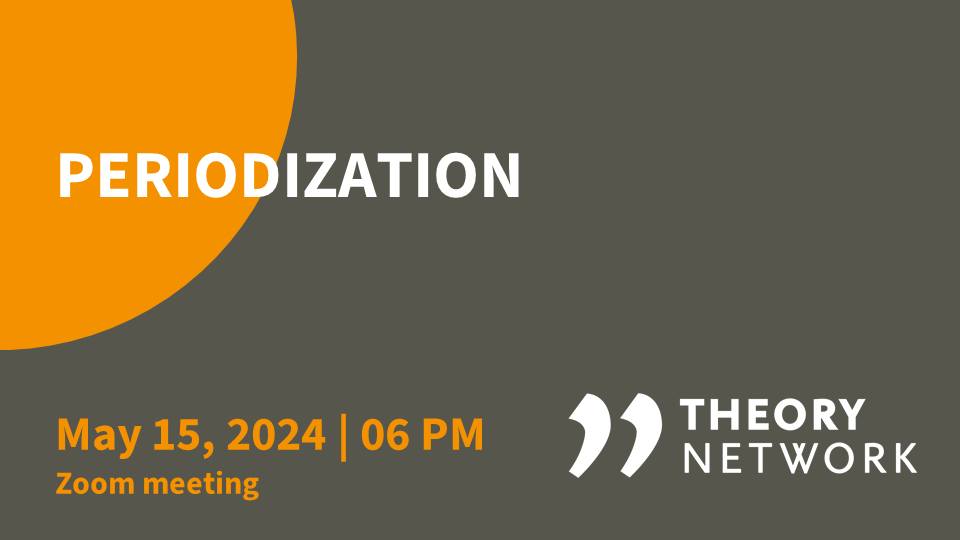 Am 15. Mai werden die Teilnehmer des Theory Networks das Thema 'Periodization' aus weltgeschichtlicher und archäologischer Perspektive diskutieren. berliner-antike-kolleg.org/transfer/theor…