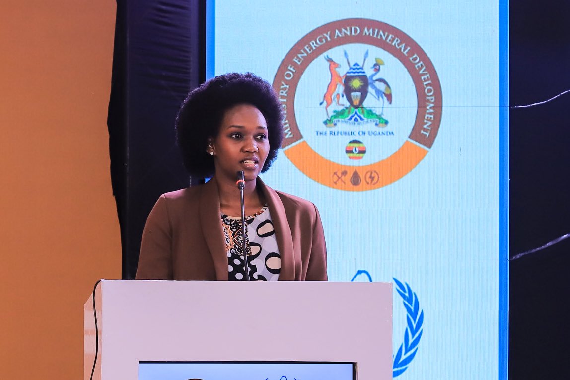 Remarks of Hon. @PNyamutoro State Minister for Minerals at the opening of #UPRM2024; I understand that this peer review mission is aimed at evaluating and enhancing national regulatory, operational, social, environmental and safety performance throughout all the phases of the