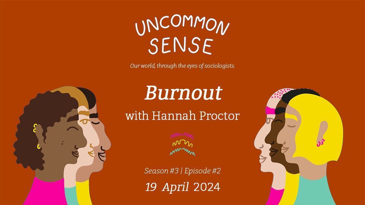 Is BURNOUT about more than overwork exhaustion? How does its history tie in with capitalism and care? And how can we approach individual healing when society has its pathologies? @hhnnccnnll @VersoBooks joins #UncommonSense – TUNE IN! Out now buff.ly/368mOtt