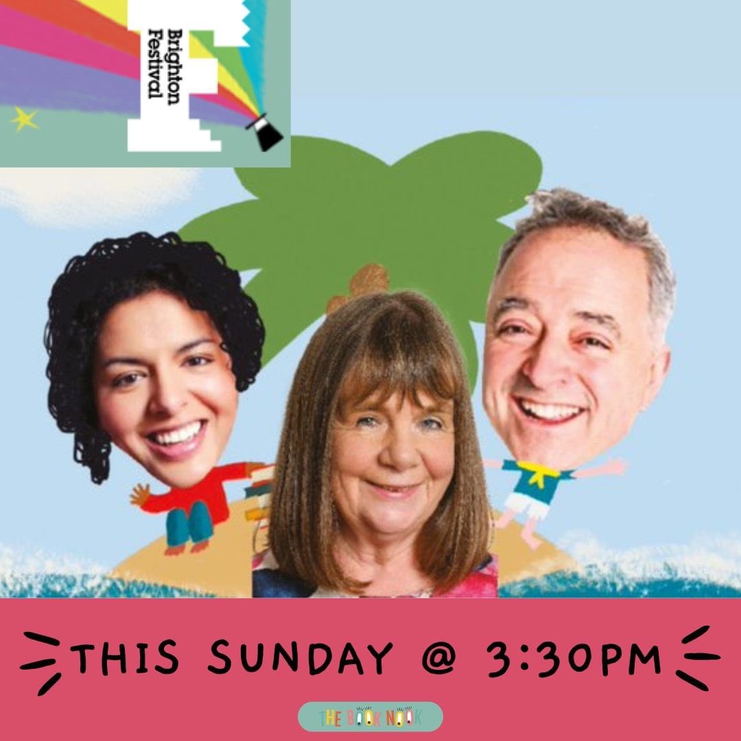 If you missed out on the chance to meet Julia Donaldson at the CBF event in Chichester, you can meet her in Brighton on Sunday, along with other CBF favourites @NadiaShireen and @frankcottrell_b brightonfestival.org/whats-on/Xww-t…