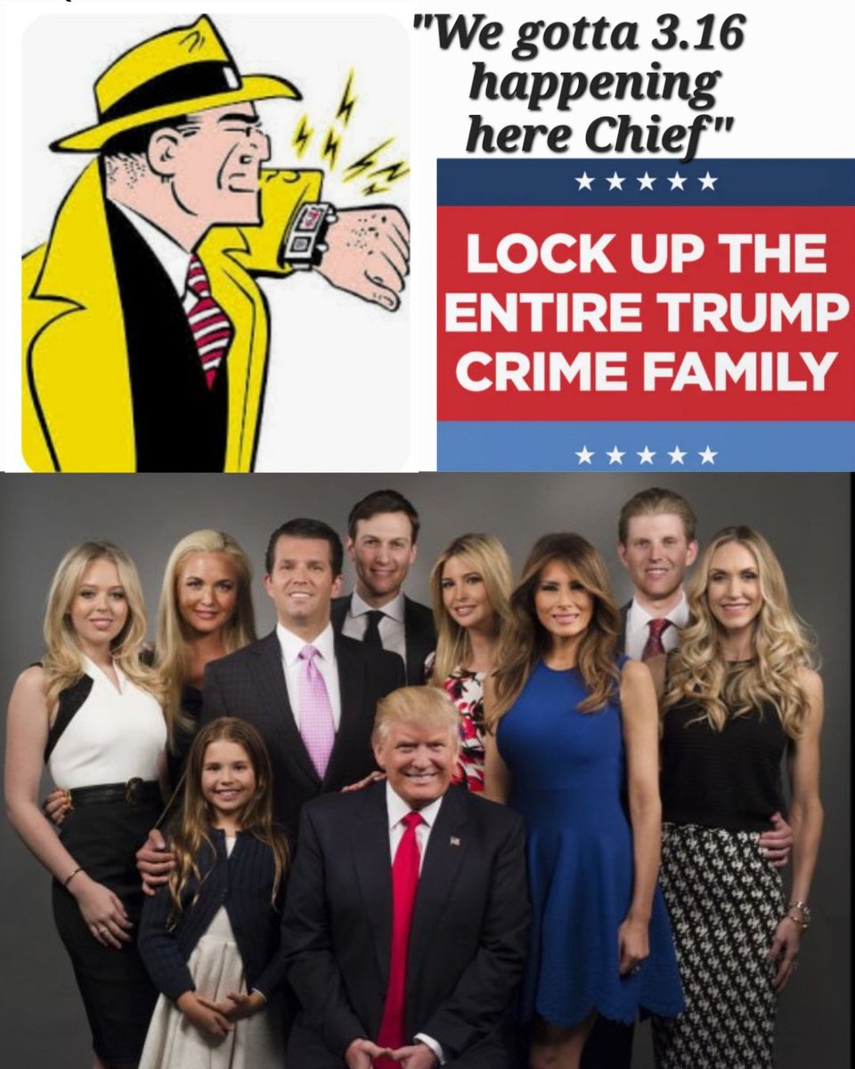 It's like, how did this happen? Every one of the #TrumpCrimeFamily(a well-known #criminal org) has a speciality! #Fraud #rape #dementia #genocide. U hate to call these #grifters criminal masterminds,but golly. And each #Trump is stoopider than the other #TrumpTrial #Omerta
