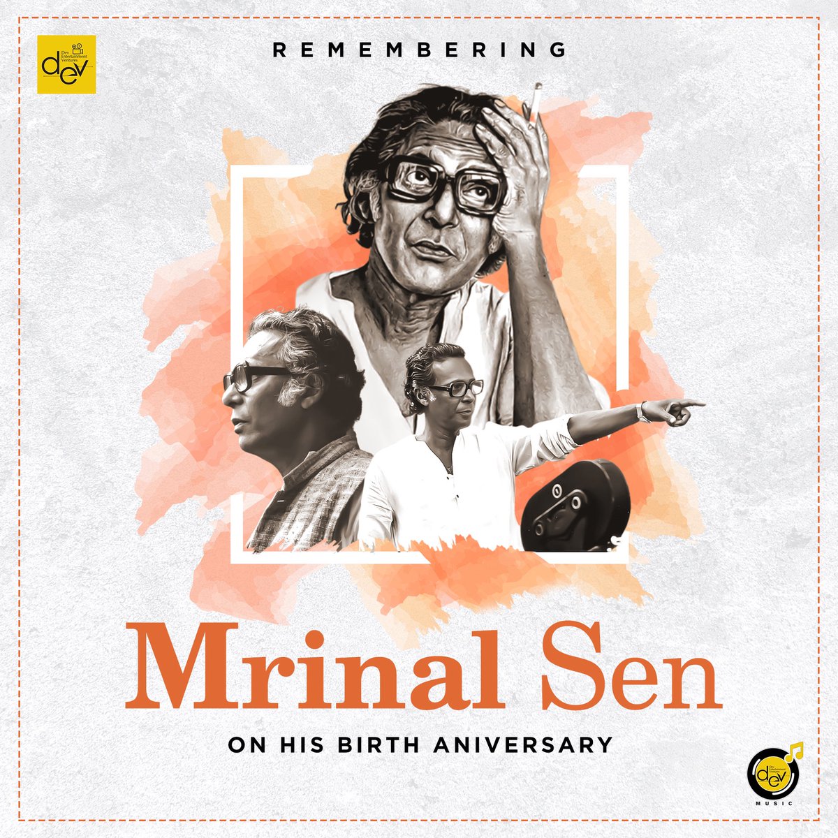 কিংবদন্তি চিত্রপরিচালক মৃণাল সেন এর জন্মদিবসে তাঁর প্রতি বিনম্র শ্রদ্ধাঞ্জলি। #RememberingMrinalSen