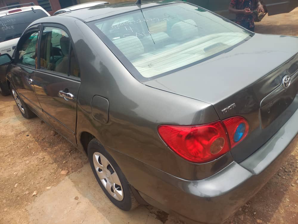 🍁REGISTERED🍁 TOYOTA COROLLA LE Model 2006 Baked 💺Fabrics Engine-Gear-Ac💯 Good condition Buy-Drive 🏝 Lagos 🏷 4.2m ☎️ 08031855810 Subscribe HERE👇🏼 What's App Channel whatsapp.com/channel/0029Va… Facebook Page facebook.com/Softcars.ng Telegram Channel t.me/softcars_ng