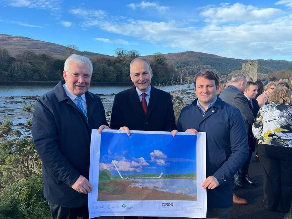 🚨Great news - The construction contract for the #NarrowWater Bridge has been awarded. 👉The bridge which will link Co #Louth & Co #Down is expected to cost €60M with works to commence within weeks 🙌This bridge will provide a welcome boost to tourism, trade & connectivity