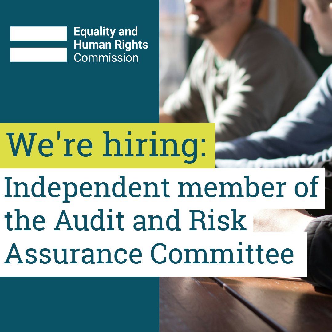 Would you like to be involved in helping strengthen our organisation and deliver its strategic aims? We are hiring for our next Independent member of the Audit and Risk Assurance Committee. Closing date: 23:55 on Friday 31st May 2024 Visit: orlo.uk/tMugW
