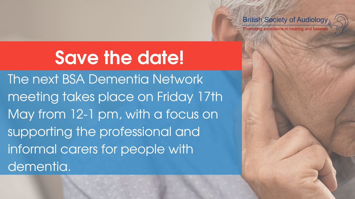 This #DementiaActionWeek, the BSA are pleased to welcome @_HannahCross and Emma Smith from @emP_Convos to our Dementia Network Meeting on Friday 17th, focused on supporting the professional and informal carers for people with dementia. Find out more here: buff.ly/3UWbwiy
