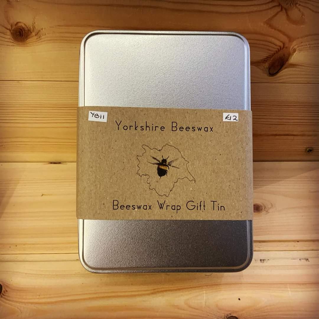 If you've been thinking about switching from cling film and tin foil to something more environment friendly, these tins are the ideal beeswax starter kits from @yorkshirebeeswax now on the website gingerbugs.co.uk #Ingleton #shopindie #greenliving