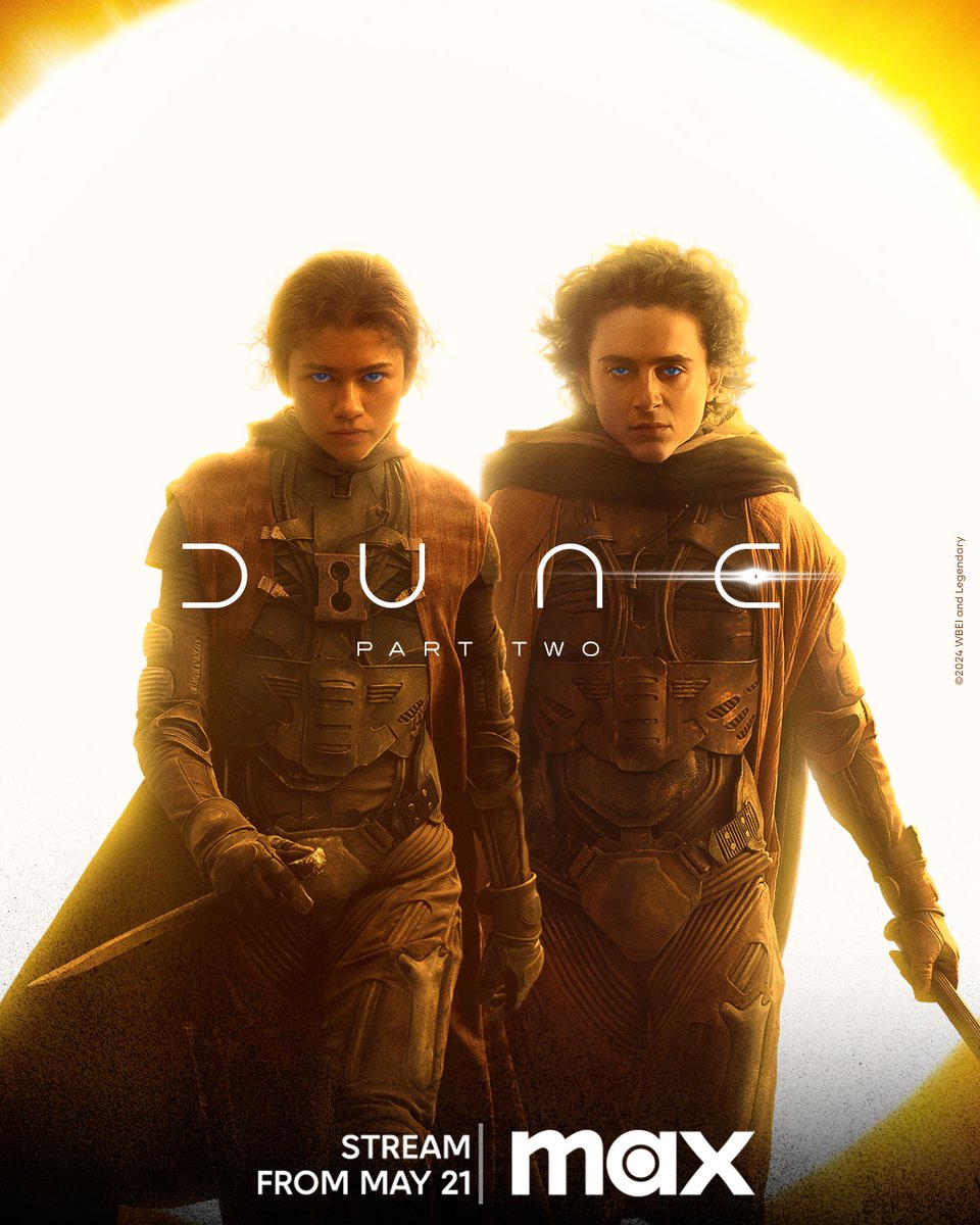 Destiny arrives. #DunePartTwo premieres May 21 on Max.