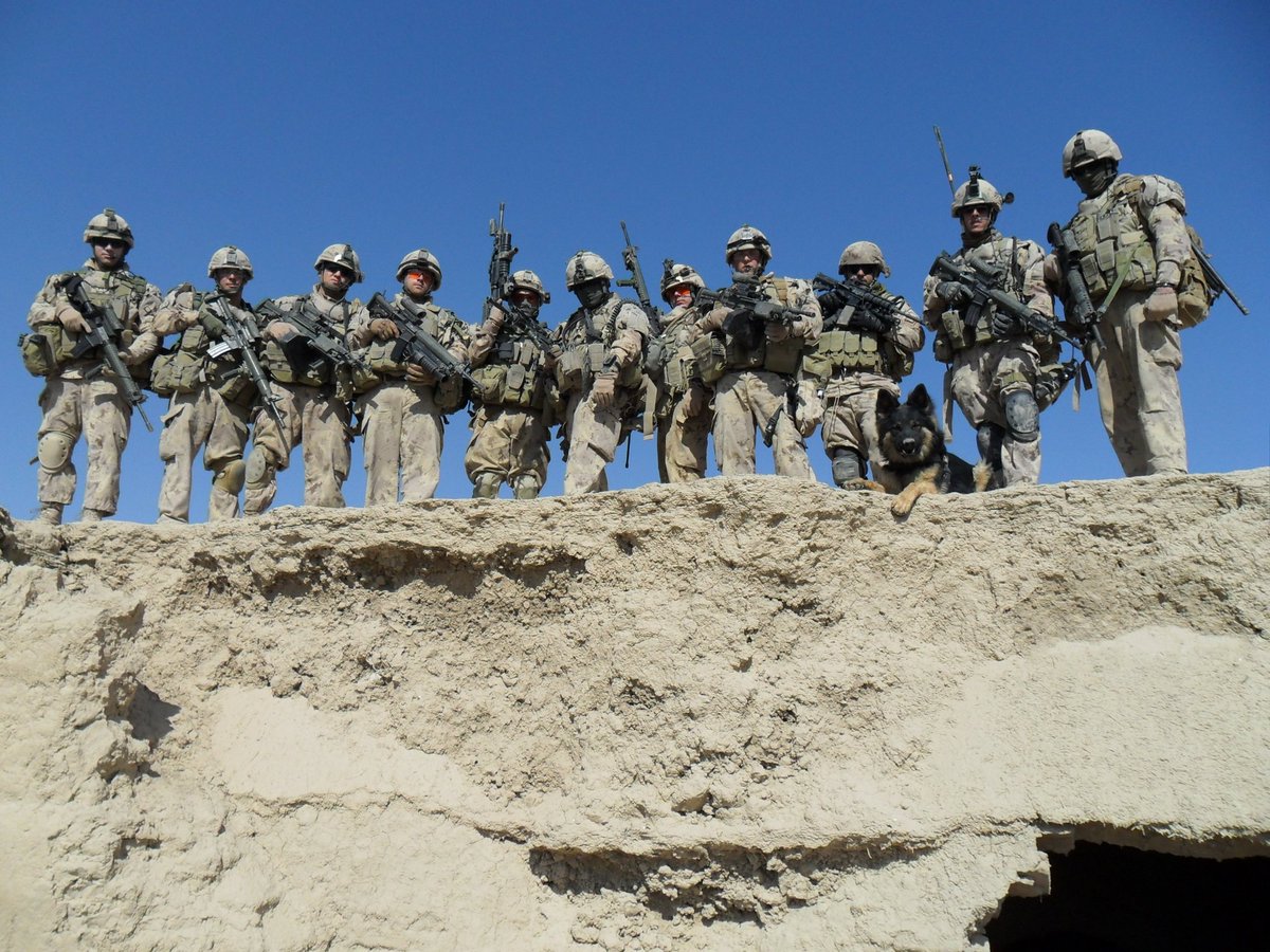 My section, 23 Alpha, hunting the Talibans in the Nakhoney district, Kandahar, Afghanistan.  I'm the one on the far left on this picture.