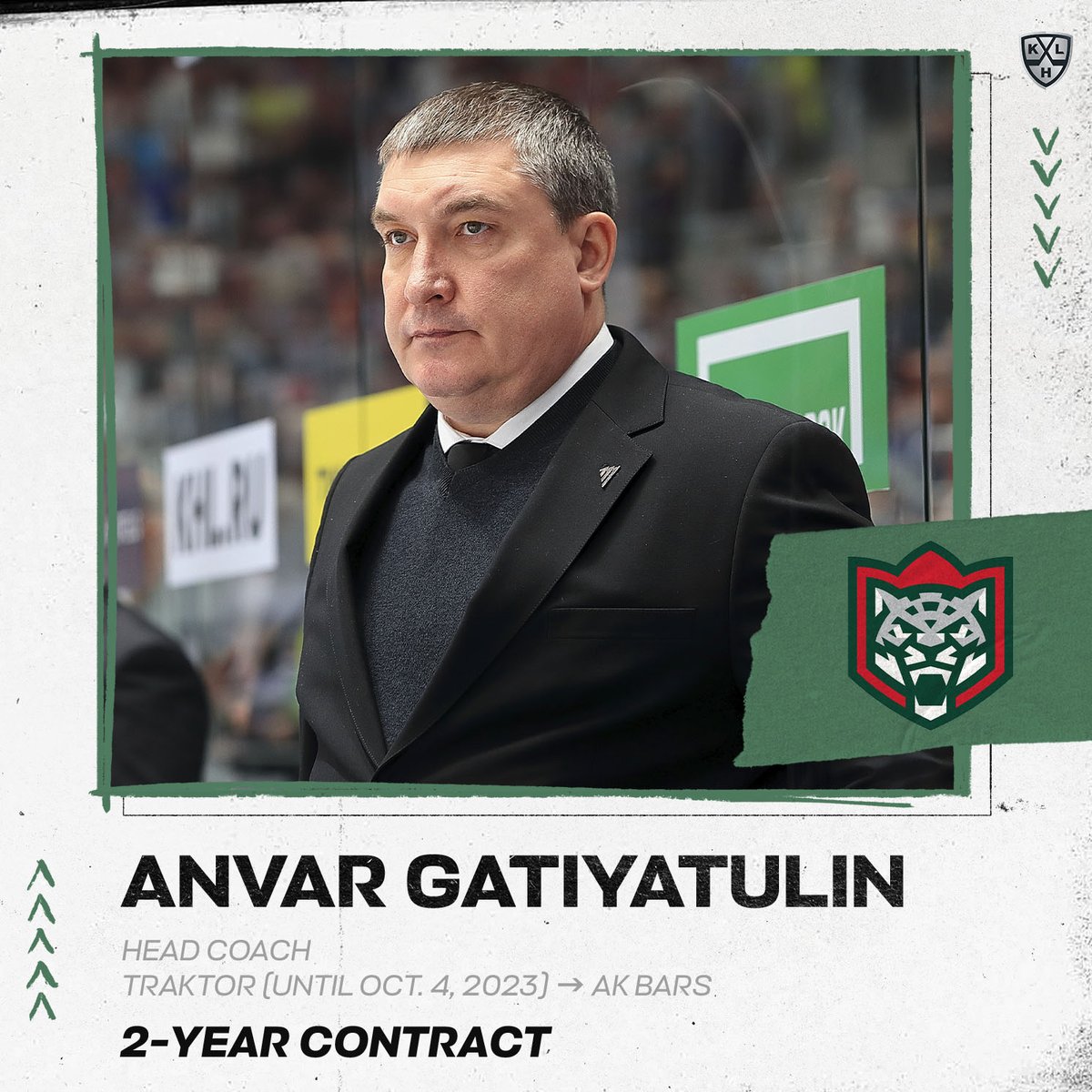 Ak Bars named Anvar Gatiyatulin their newest head coach.