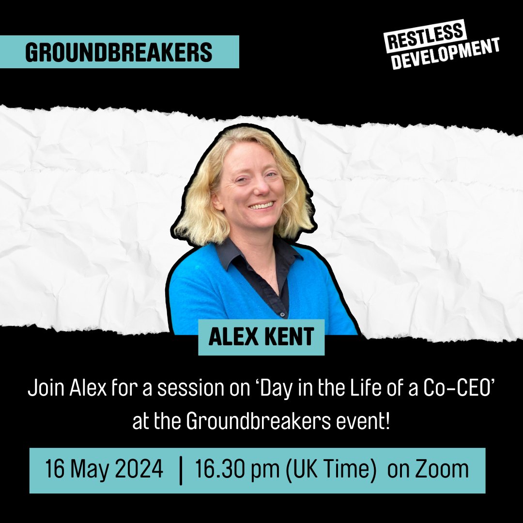 🚀 Exciting News! 🚀Our Co-CEO @alexkent will speak at Groundbreakers, an inspiring network for women charity CEOs in the UK on 16th May 2024, 16:30 UK time. Register now by emailing Susan Daniels at Susan.Daniels@ndcs.org.uk. #WomenInLeadership #WeAreRestless