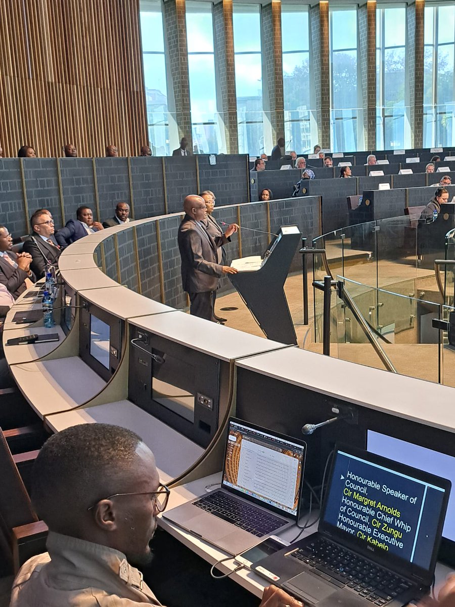 Watch and listen to the 2024 City of Joburg Budget Speech, currently being delivered by the MMC for Finance, Cllr Dada Morero 👇🏾

🔗facebook.com/CityofJoburg/v…

🎙s3.radio.co/s349cd1429/lis… 

#JoburgLIVE
#JoburgBudget2024 ^GZ
