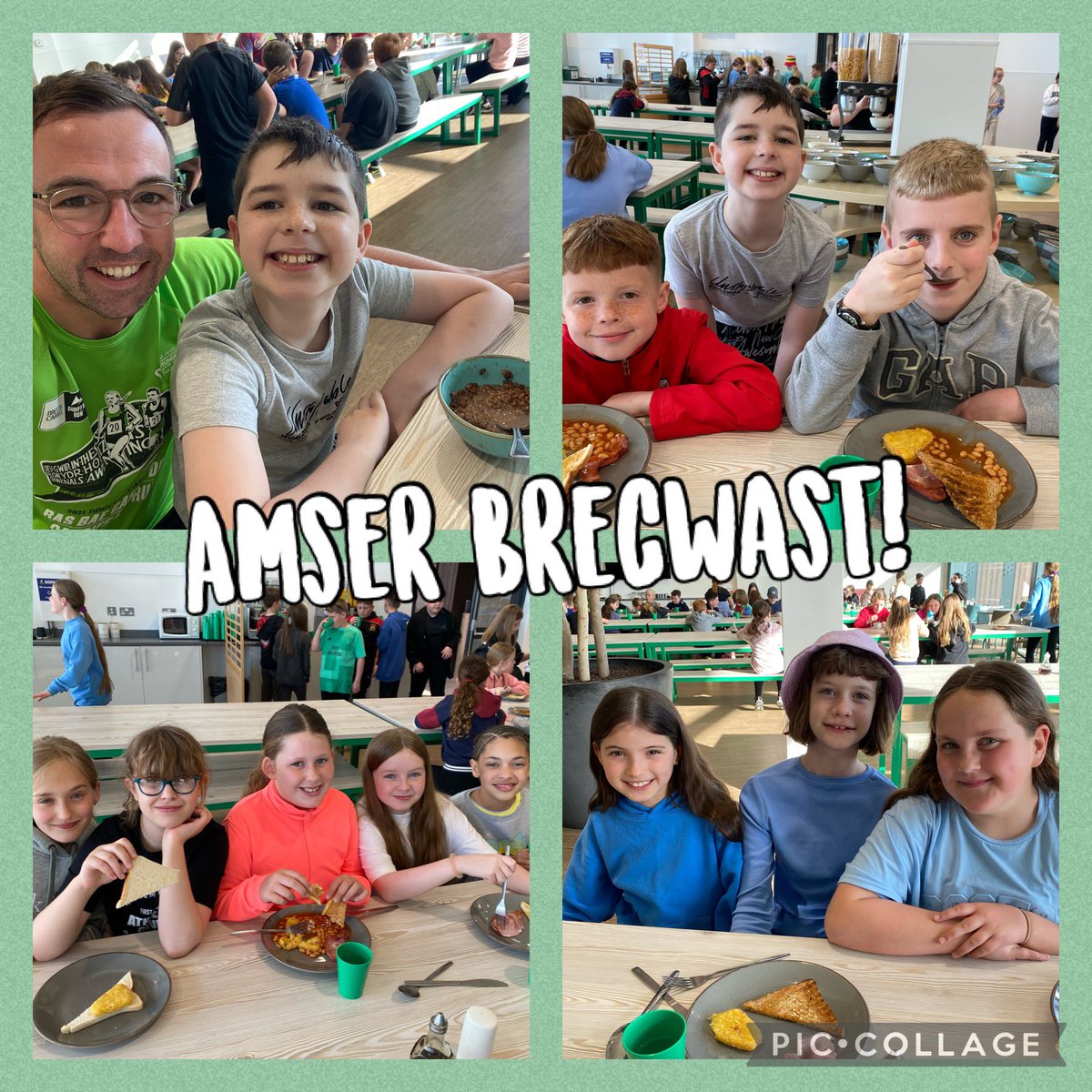 Amser brecwast ar ein diwrnod llawn cyntaf ac mae’r haul yn disgleirio ☀️

Breakfast time on our first full day and the sun is shining ☀️

<a href="/yggf123/">Ysgol Gymraeg Gilfach Fargod 🏴󠁧󠁢󠁷󠁬󠁳󠁿</a> <a href="/MrJamieHallett/">Mr Hallett</a> <a href="/mrs_sellick/">Mrs Sellick</a> <a href="/MrsJamesyggf/">Mrs James</a>
