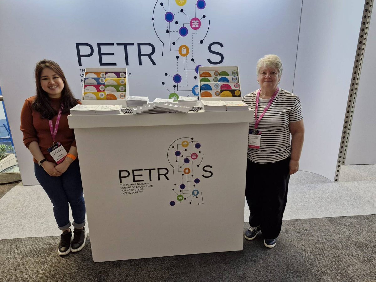 We're excited to be here at @CYBERUKevents! Join us at stand H1 (moved from N1) to learn more about PETRAS and some of our key publications.