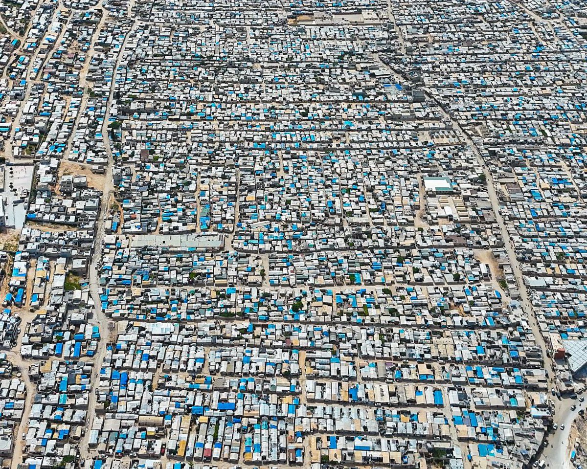 Karama refugee camp on the Syrian-Turkish border.