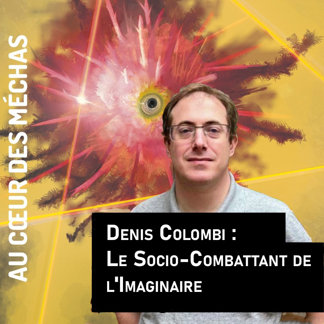 Rencontre avec Denis Colombi @Uneheuredepeine Le Socio-Combattant de l'Imaginaire ! Dans 'Au cœur des Méchas' chez les @Editions1115, la sociologie rencontre les robots géants. Mais la menace est-elle alien ou libérale ? bit.ly/3K1yNJN