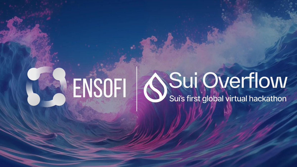 [We’re in: ENSOFI x SUI Overflow]

A tSUnamI is coming 💧

EnsoFi is excited to announce our participation in Sui Overflow, @SuiNetwork's first global virtual hackathon! This remarks our first step into SUI and also a cross-chain milestone 🌊🌊🌊

Stay tuned for updates on our…
