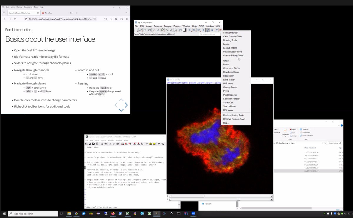 Ralph Palmisano @ra-pa.bsky.social (@oice_imaging) on Twitter photo Our First International ImageJ / 3Dscript online workshop is on. It's delivered by <a href="/OICE_Imaging/">Ralph Palmisano @ra-pa.bsky.social</a> in co-operation with <a href="/afribioimaging/">African BioImaging Consortium</a> <a href="/SABioImaging/">South Africa BioImaging</a> ! Thanks to <a href="/caron_ajacobs/">Dr Caron Jacobs</a> , Lize Engelbrecht and all from SA and Africa! <a href="/RoyalMicroSoc/">RMS</a> <a href="/GerBI_GMB/">German BioImaging</a> <a href="/CTLSlifeScience/">Core Technologies for Life Sciences</a> Our First International ImageJ / 3Dscript online workshop is on. It's delivered by <a href="/OICE_Imaging/">Ralph Palmisano @ra-pa.bsky.social</a> in co-operation with <a href="/afribioimaging/">African BioImaging Consortium</a> <a href="/SABioImaging/">South Africa BioImaging</a> ! Thanks to <a href="/caron_ajacobs/">Dr Caron Jacobs</a> , Lize Engelbrecht and all from SA and Africa! <a href="/RoyalMicroSoc/">RMS</a> <a href="/GerBI_GMB/">German BioImaging</a> <a href="/CTLSlifeScience/">Core Technologies for Life Sciences</a>