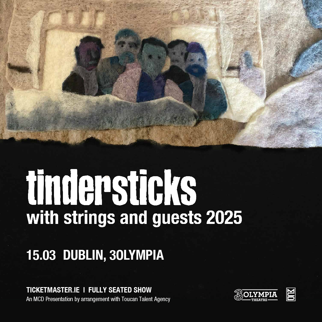 Five years after No Treasure but Hope (2019) and three years after 2021’s Distractions, @tindersticksUK return with new album ‘Soft Tissue’ and tour coming to Dublin's @3OlympiaTheatre on 15th March 2025 🎟️ Tickets on sale 10am next Friday