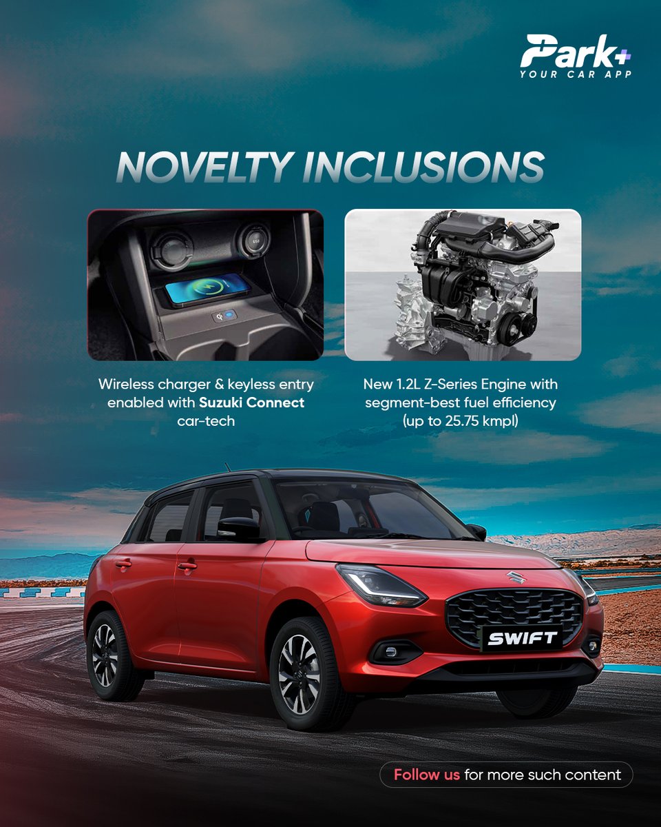 x
#LetsGoSwifting with the all new #MarutiSuzuki Swift 2024!