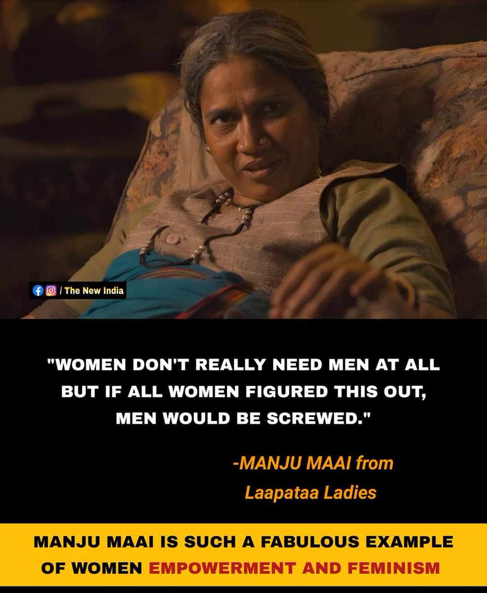 The movie #LaapataaLadies is a cocktail of anti Hindu agenda and misandry (male hatred). The reason why all the feminists are applauding it.