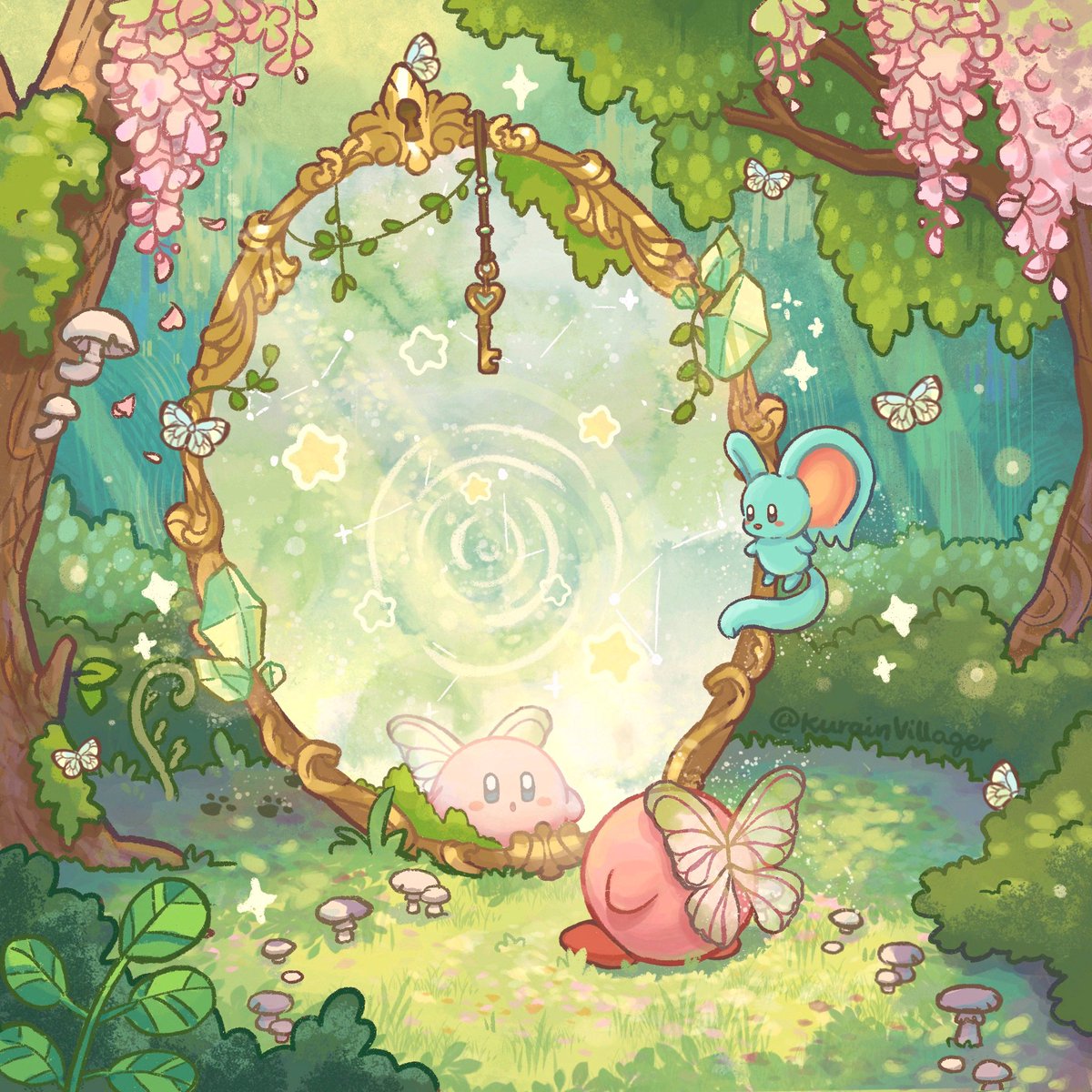 KurainVillager's tweet photo. What have you painted in 2024 so far?

Mostly fan art🌱🌸✨ https://t.co/4doRYFWjDS