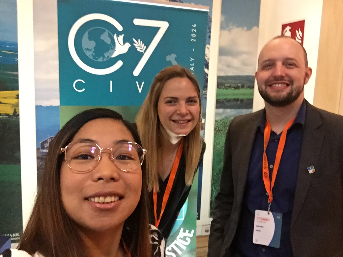IntlPeaceBureau's tweet photo. IPB at #C7Summit! #JustJustice https://t.co/yOJ8MtQB7I