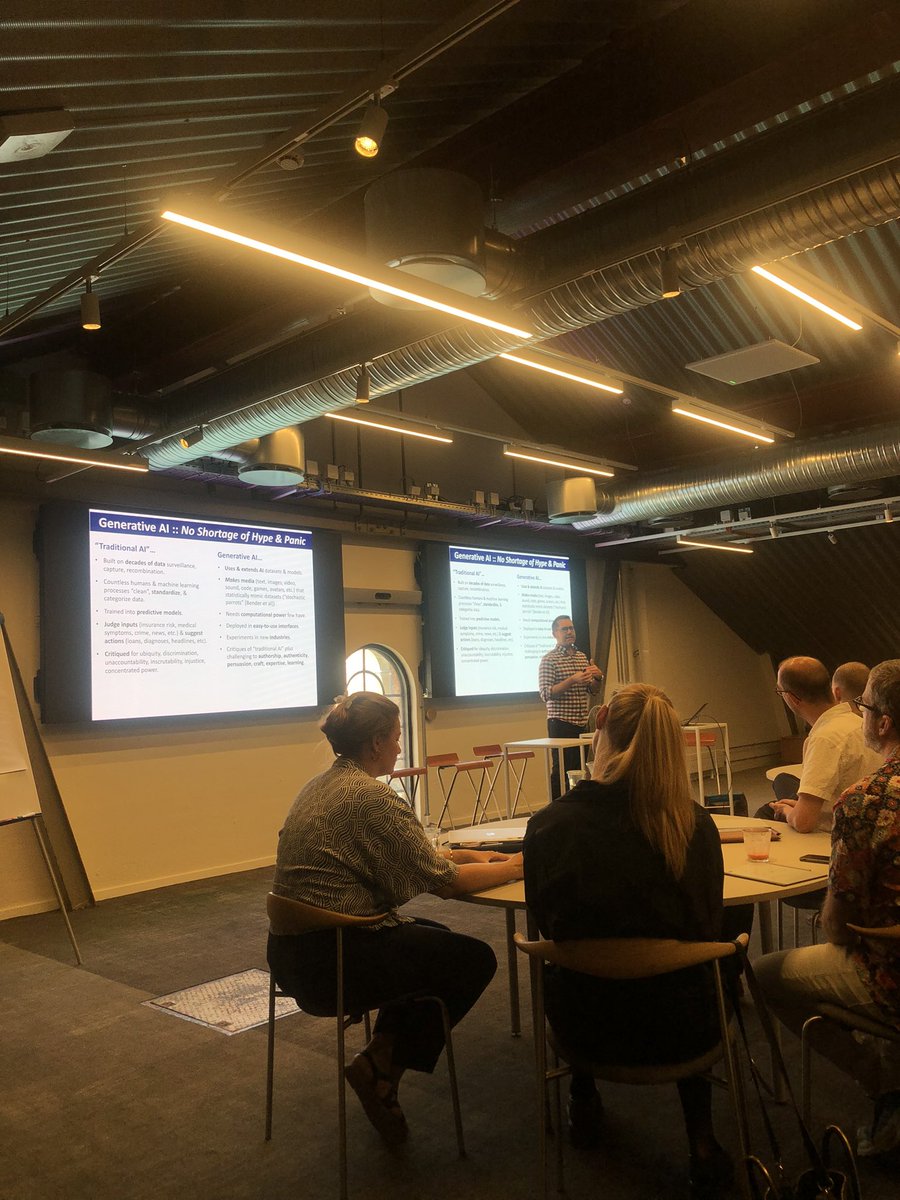 Elisabetta Petrucci (@bettapetrucci) on Twitter photo Starting day two of <a href="/DataPublicsRUC/">DataPublics</a> symposium with keynote by <a href="/ananny/">Mike Ananny // @mikeananny@bsky.social</a> inviting us to think about what instances of AI failure tell us about publics
<a href="/DANIproject_RUC/">The DANI Project</a> Starting day two of <a href="/DataPublicsRUC/">DataPublics</a> symposium with keynote by <a href="/ananny/">Mike Ananny // @mikeananny@bsky.social</a> inviting us to think about what instances of AI failure tell us about publics
<a href="/DANIproject_RUC/">The DANI Project</a>