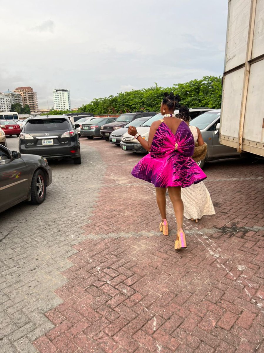 I turned up as a maiden in a fairytale land full of bright colours and so much love glory and essence. The glow is from inside out. She is pure and true. She brings good energy. #AMVCA10 Styled by the best sis in the world @Lordaivy Dress ;@Lordaivy Makeup by Me: