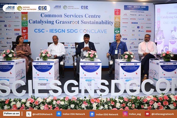 Reflecting on the inspiring insights shared during our panel discussion on #High_Impact_Social_Projects_Contributing_to_SDGs where our esteemed panelists delved into their organization's CSR initiatives. #SDGs #CSR #SocialImpact #ESG #sustainability #IndianESGNetwork.