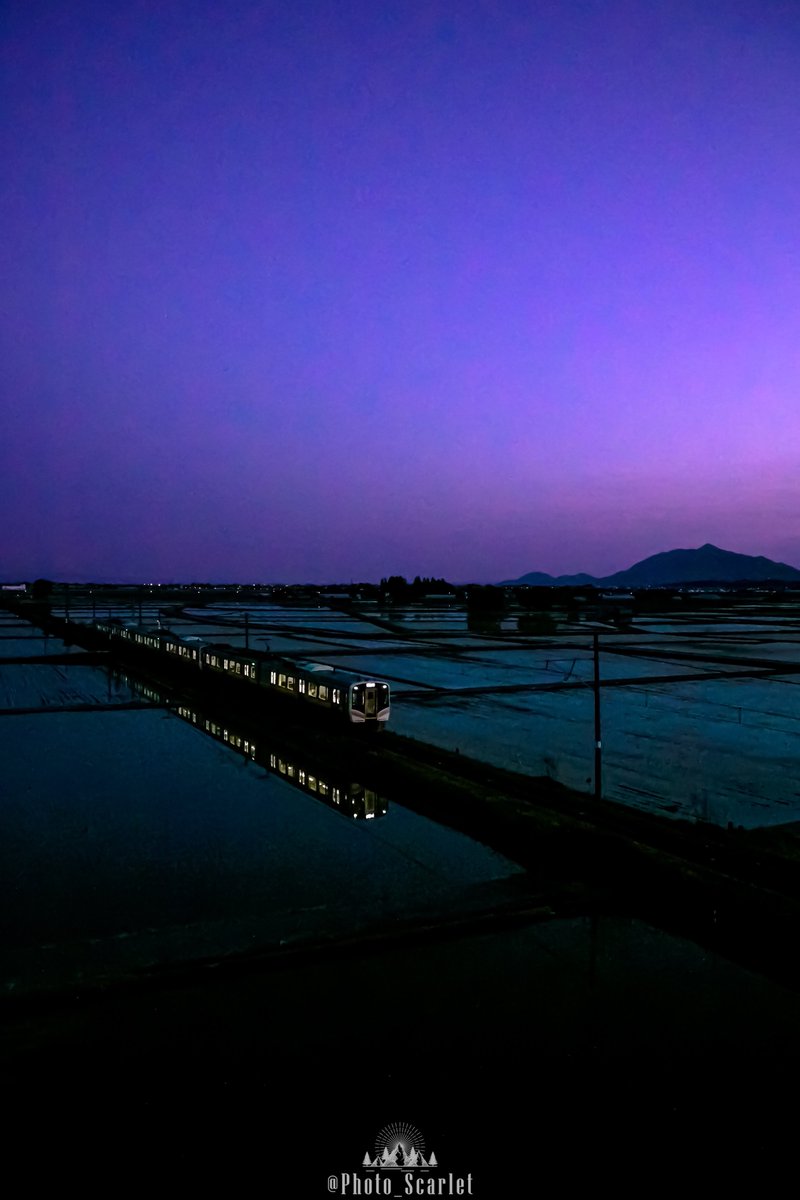 この時期だけ見る事ができる新潟県の景色があまりにも美しい