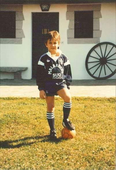 Souvenir de circonstance. 1985. Marine & Blanc un jour, Marine & Blanc toujours, allez Bordeaux ! 🔵 ⚪️ #100ansLescure