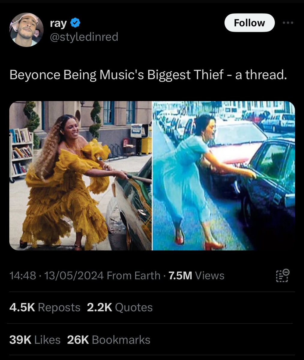 Debunking @/styleinred’s (stolen), misinformed, and just plain stupid thread about Beyoncé….