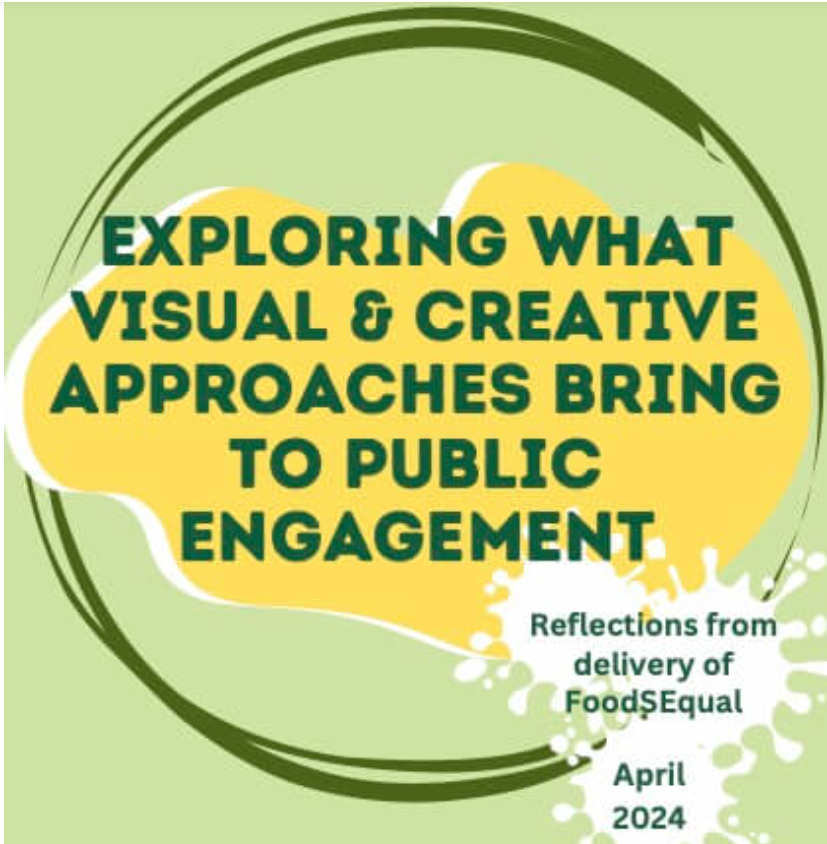 foodsequal's tweet photo. Interested in #community #engagement?

@HJGardiner and Yve Ashton share their thoughts and summary booklet of visual &amp; creative methods used in @foodsequal co-creation activities in Plymouth.
Well worth a read!

https://t.co/KkN2HIo7fy

@foodplymouth #TUKFS #spffoodsystems https://t.co/qL9eAeXn1E
