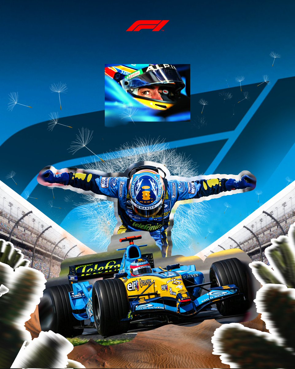 Relentless Rookie ~ Fernando Alonso
F1 poster