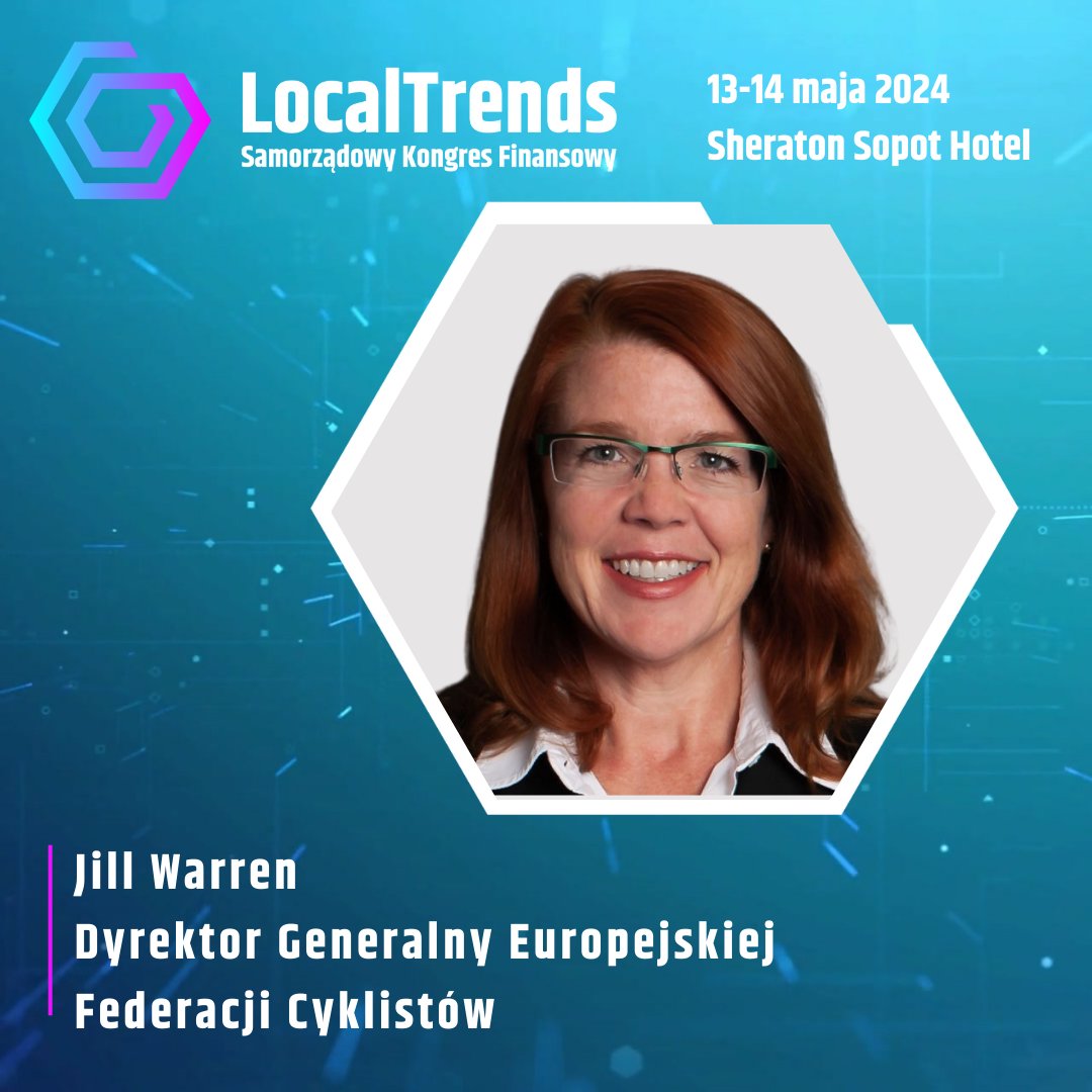 Today, our CEO, @JillWarrenECF, is set to speak at @LocalTrendsKon on 'National Cycling Strategy – programming local projects and infrastructure investments in the context of European funds' 👏 📅Date: 14 May 2024 📍 Venue: Sopot, Poland ⏰Time: 13:40 - 14:40
