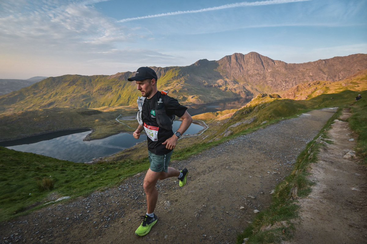 Can’t beat running in the mountains on sunny day. <a href="/UTMBWorldSeries/">UTMB® World Series</a> #uts100km