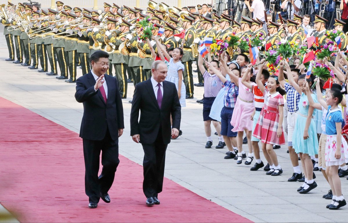 Putin’s first foreign trip in his new term: China. This Thursday, he will fly to Beijing to meet with Xi Jinping. The two buddies have a lot to discuss — BRICS, wars, dedollarization, managing the American Empire etc.