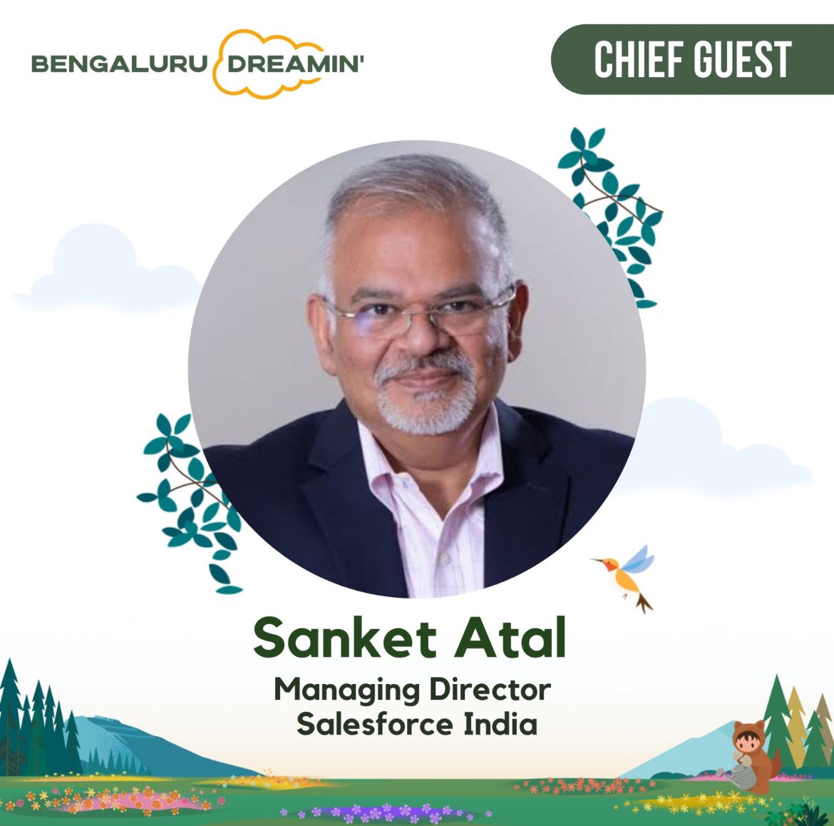 We are excited to announce that @SanketAtal, Managing Director of Salesforce India Operations and Site Lead for Technology & Product, will be joining us as the chief guest for the upcoming Bengaluru Dreamin' Conference! More details👇 linkedin.com/posts/bengalur… #BengaluruDreamin24