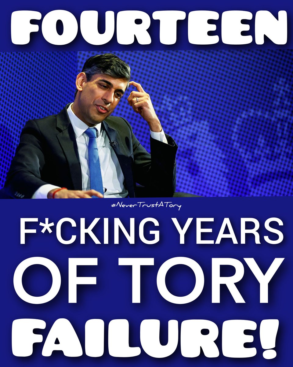 🚨 For someone who wants to prioritise 'delivering' for the British people - he's got a funny way of showing it! 

You know what we want @RishiSunak, so JUST DO IT! 

#GeneralElectionNow #ToryLies
#NeverTrustATory #ToriesOut676
#ToryGaslighting #ToryChaos 
#ToriesCorruptToTheCore