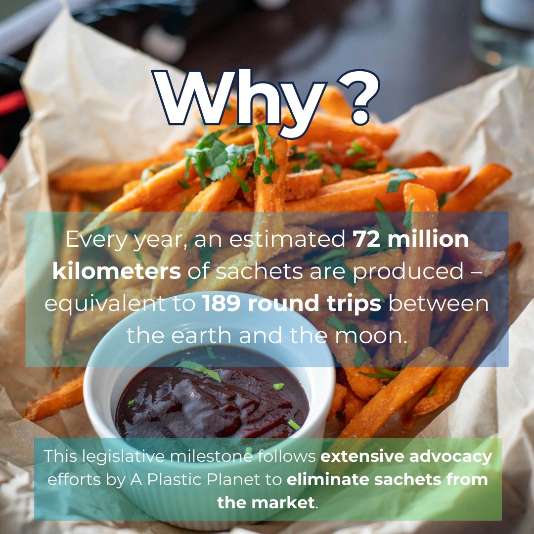 CircularInfluen's tweet image. Your experience in fast food chains in Europe will soon change. Say goodbye to the sauce sachets. This important move towards a greener future pressures big industries to use alternatives and stop using plastic.

#sackthesachet #sustainableliving #beatheplastic