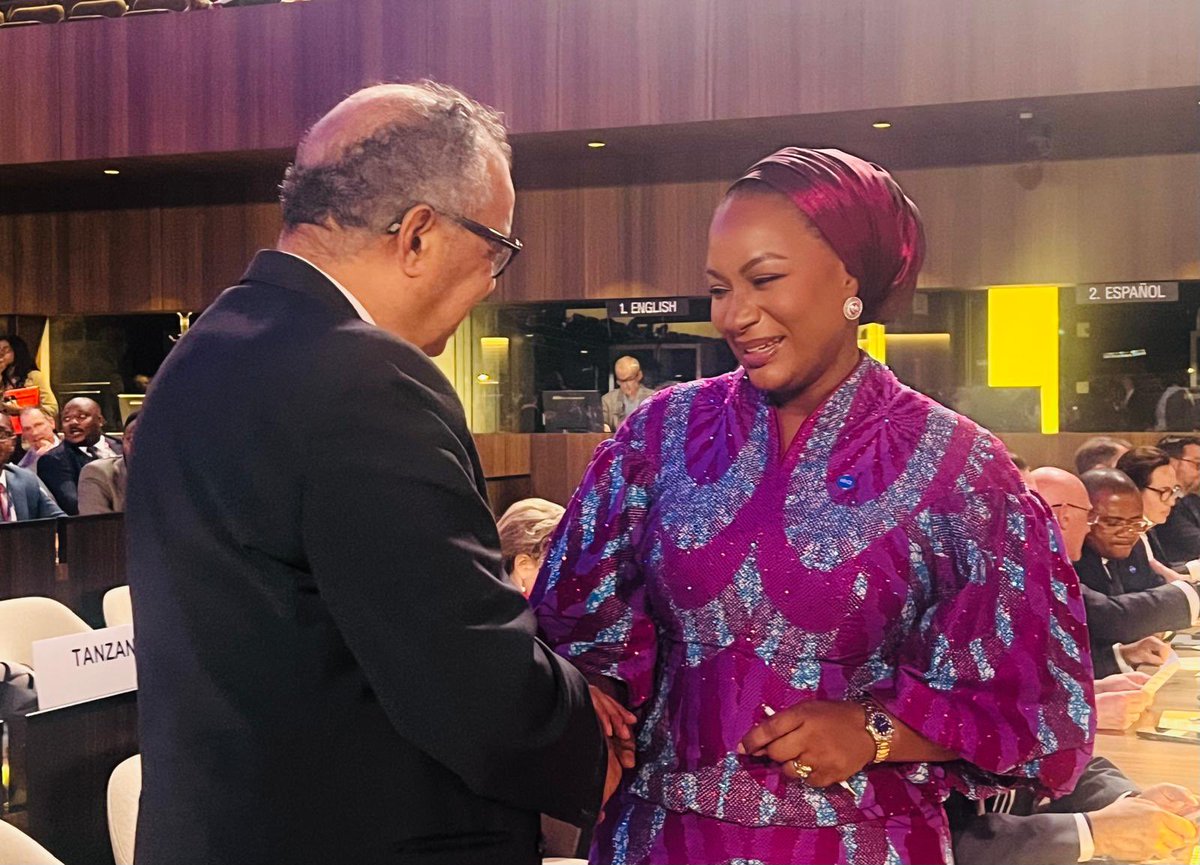 Pleased to see my sister @SBawumia, #Ghana’s Second Lady, at the Summit on Clean Cooking in Africa. I appreciate her leadership since the start of the Health and Energy Coalition, and especially for helping us to protect the health of women and children.