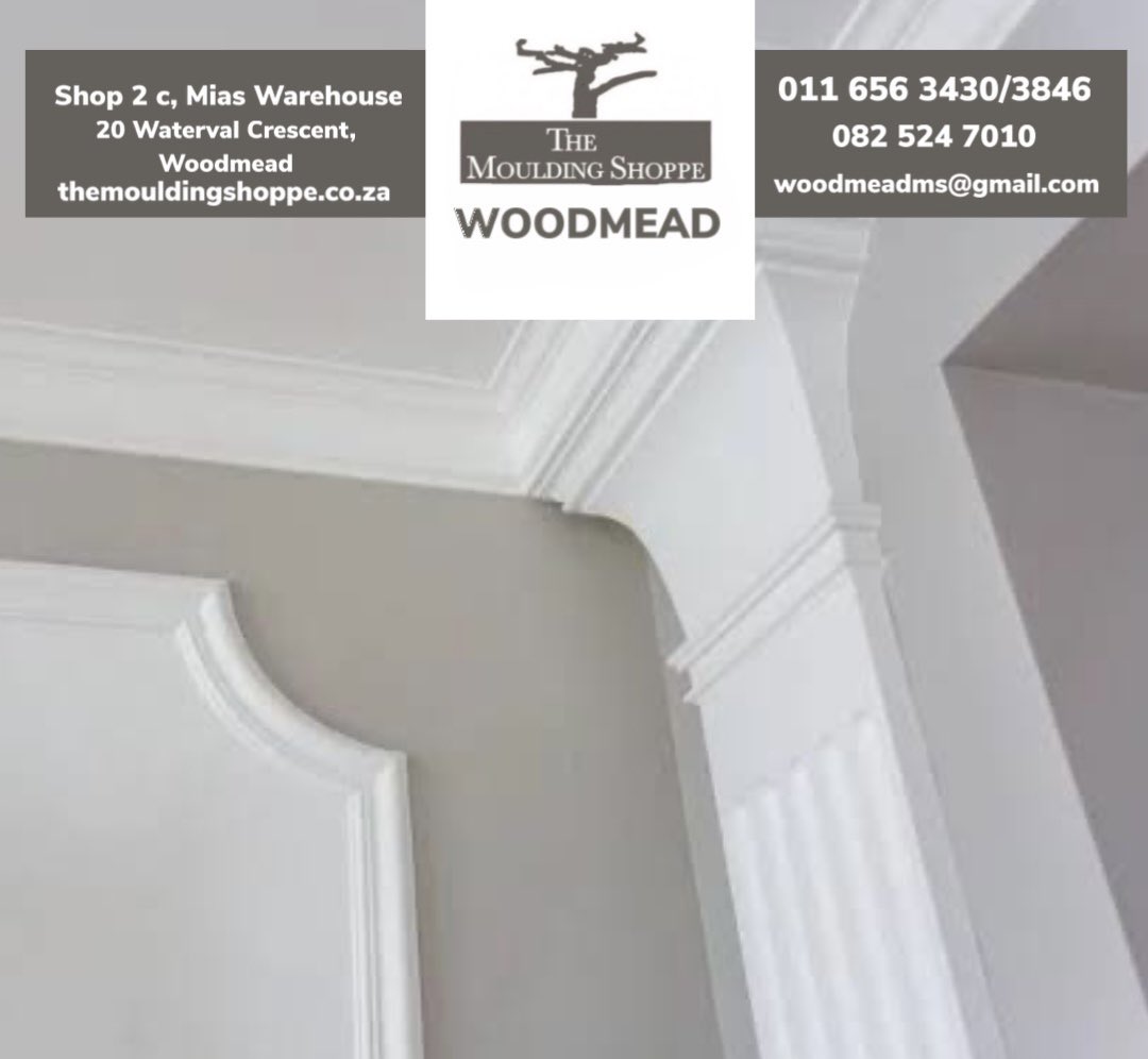 #ThemouldingShoppe #Moulding #HomeDecorIdeas #Manufacturer #HomeImprovement #JoziBusinesses #20YearsExperience #DIY #Renovating #SupplyToTheTradeAndPublic #SupportLocal #ARCHITRAVES, #CORNICE, #DADORAILS, #HANDRAILS #SKIRTINGS CONTACT US TODAY! LIKE & SHARE THIS PAGE!