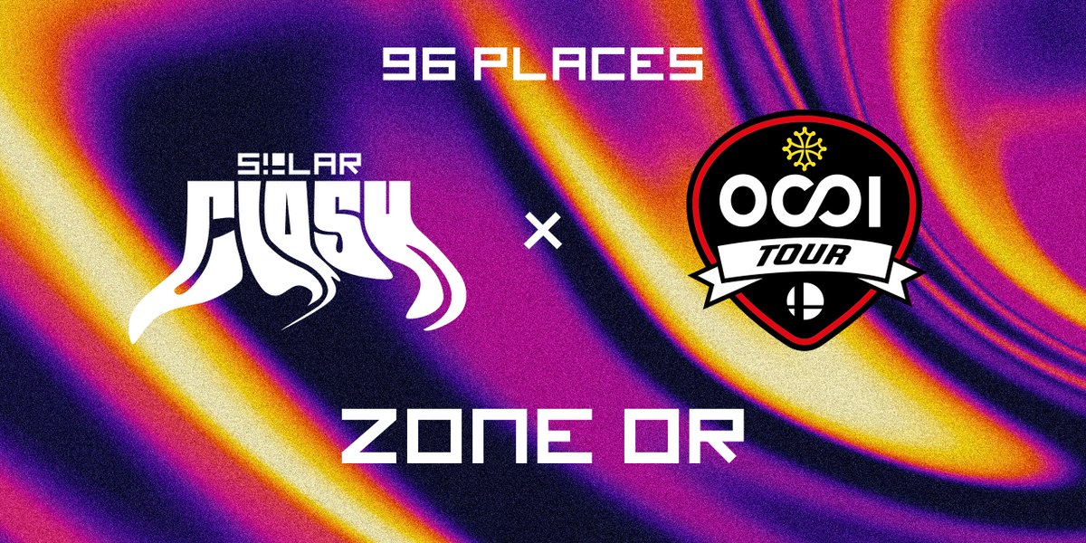 Solar Clash x OcciTour ! ☀️

L'événement fera parti de l'<a href="/Occi_tour/">Occi'Tour</a> et sera comptabilisé dans la Zone Or (Béziers + Carcassonne + Narbonne), de quoi potentiellement vous donner un bon nombre de point 👀

On vous y attend nombreux·ses ! ⚔️