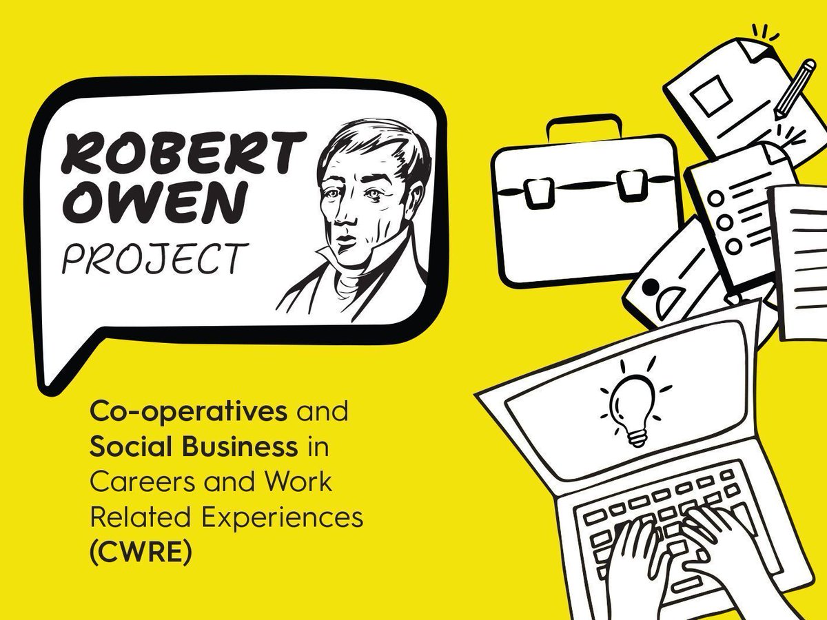 Cwmpas_Coop's tweet photo. For #RobertOwenDay, we’re celebrating the founder of the co-op movement by announcing a collaboration with @HwbAddysg_Cymru as part of @WelshGovernment's Robert Owen Project! 

✨ Resources to inspire learners about co-operatives and social enterprise: https://t.co/P5Tjn3EVhc https://t.co/2I82uQyKa5