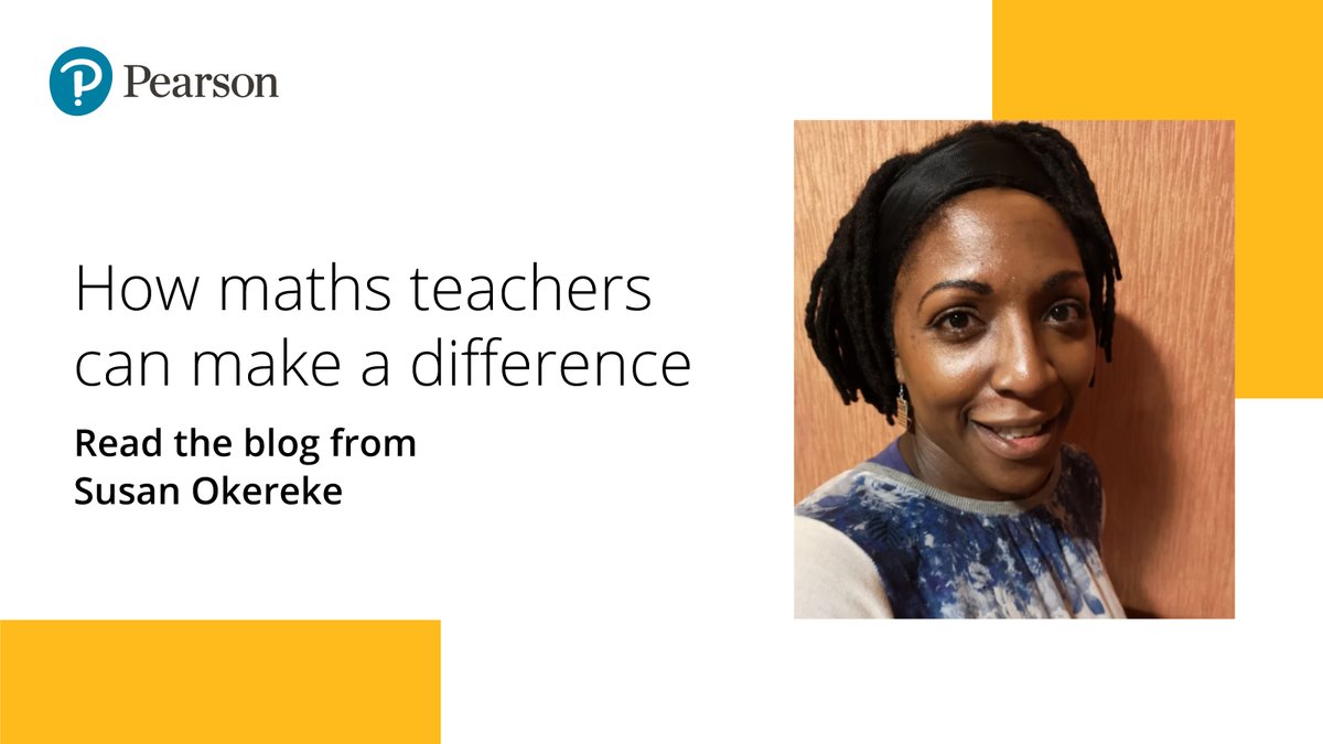 Don't miss our newest blog from @DoTheMathsThing Susan Okereke discusses how #maths teachers can make a difference by creating safe spaces, triggering engagement, and challenging anti-maths mindsets ➗ ➕ tinyurl.com/bdcta2ja